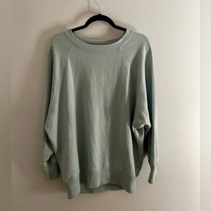 Aerie Oversized Mint Green Sweater